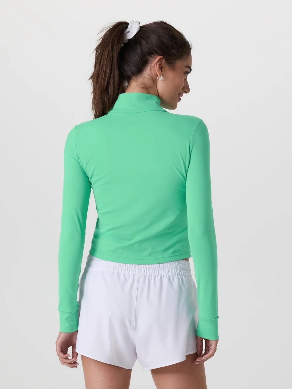 NWT Vuori Studio Half Zip In Light Bergamot Size Medium - Picture 4 of 15